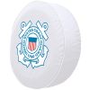 United States Coast Guard Tire Cover - Black Vinyl