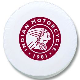 Indian Motorcycles White Tire Cover