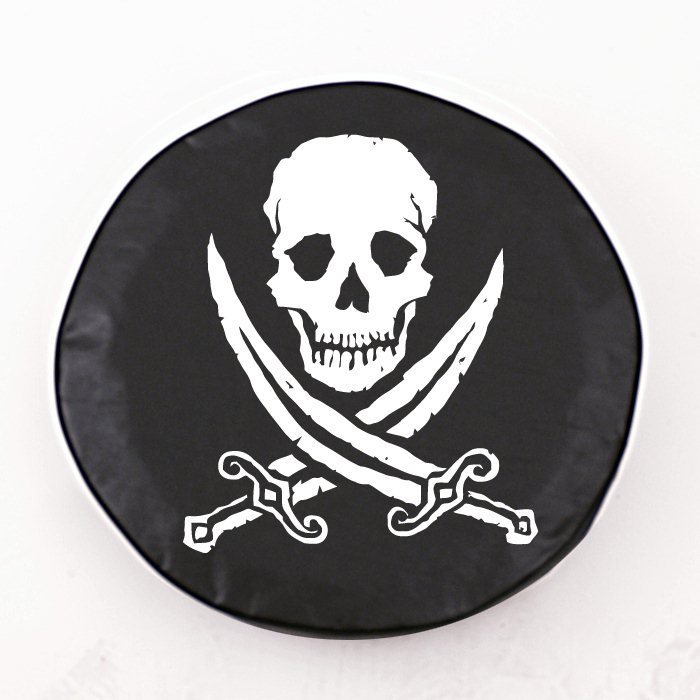 Pirate outlet Ship with Skull and Swords Spare Tire Cover for any Vehicle, Make, Model and Size